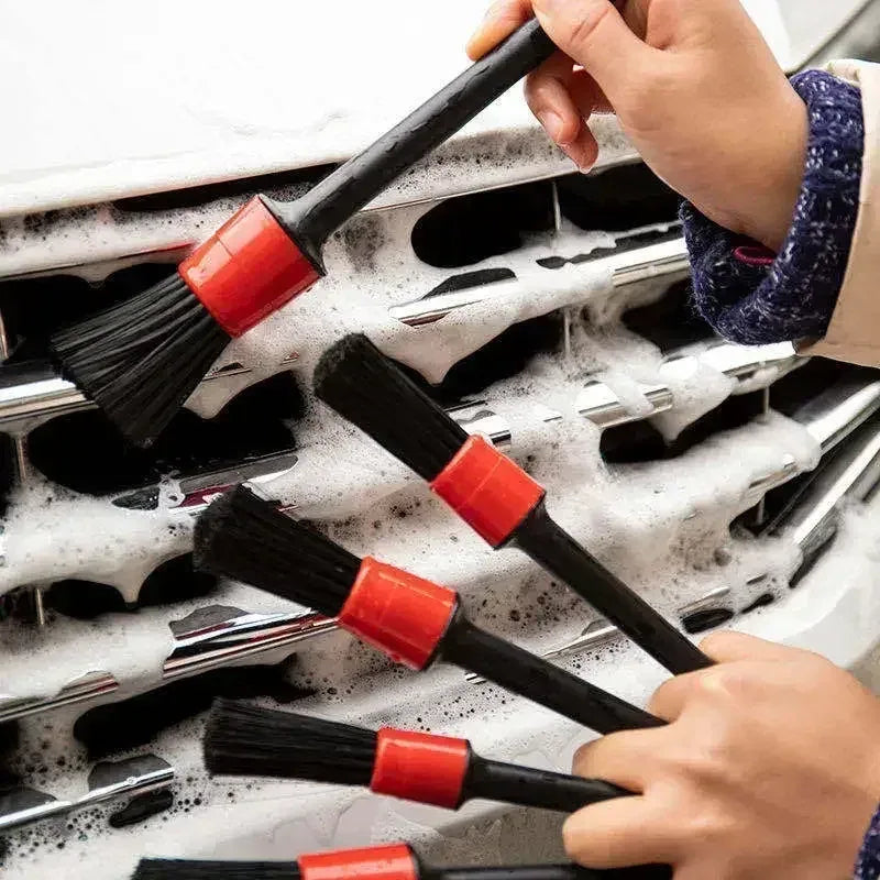 Complete 5-Piece Car Detailing Brush Set